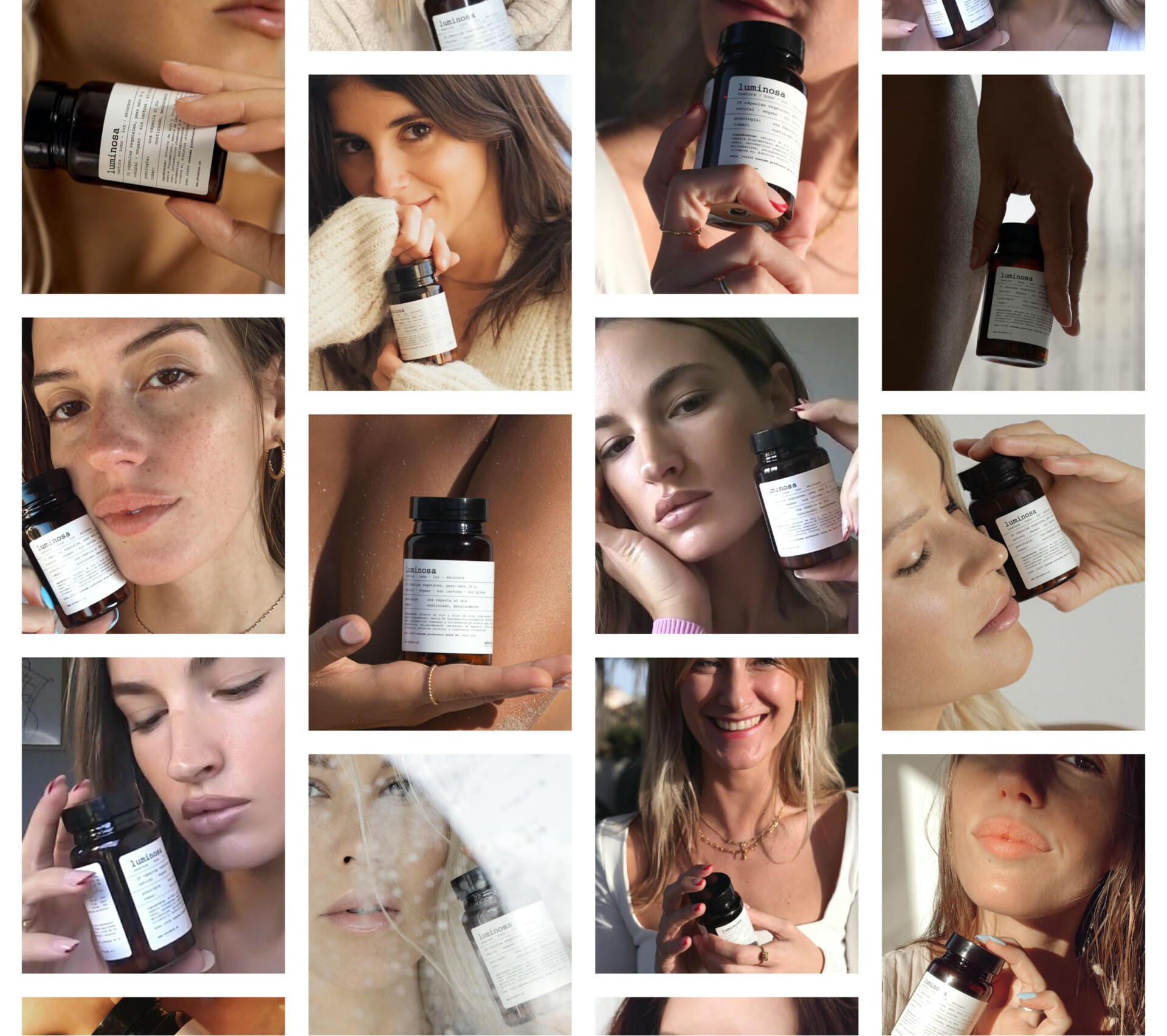 afrodite: cápsulas luminosa